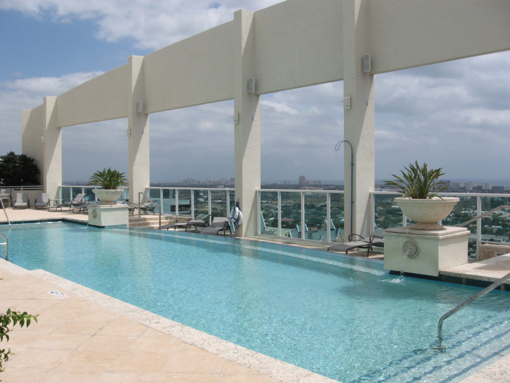 350 Las Olas Place Fort Lauderdale Pool Area