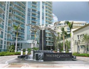 Watergarden Las OLas Fort Lauderdale Condos - Front Entrance