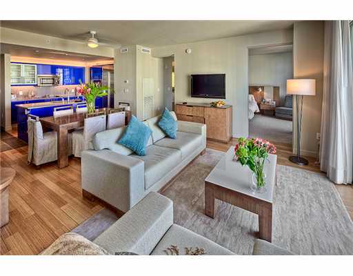 W Fort Lauderdale Condo Residences Living Area
