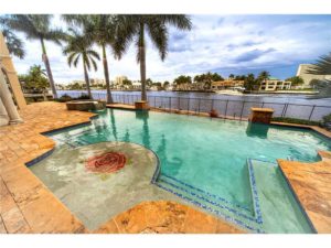 Fort Lauderdale Waterfront Homes - Pool and View