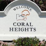 Coral Heights Neighborhood - Coral Heights Sign