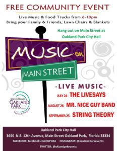 Oakland Park Real Estate | Music and Food Festival