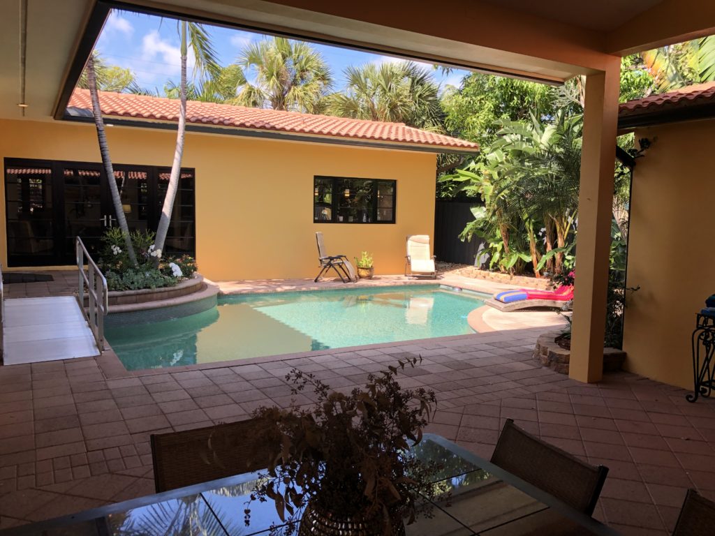 Fort Lauderdale Home - Pool Area